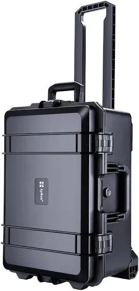 HC-5120 Waterproof Hard Case with Wheels and Customizable Foam, Interior Size 20