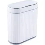 Bathroom Trash Can 9.5 Litres Waterproof Sensor Trash Can 2.5 Gallon Motion Sens