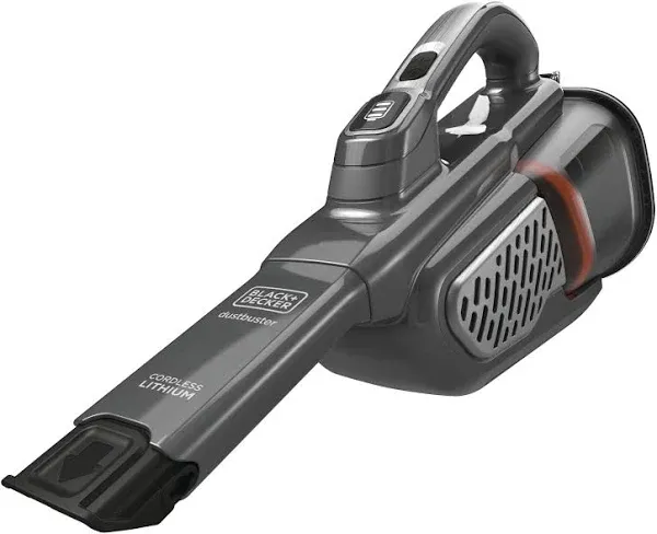 Gray Cordless Lithium Ion Handheld Vacuum 2 Speed Powerboost Dirt Dust Cleaner