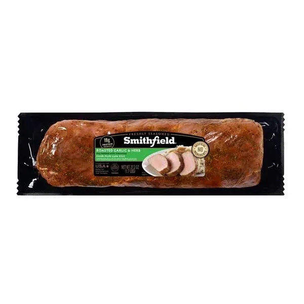 Smithfield, Roasted Garlic And Herb Pork Loin Filet, 27.2 Ounce