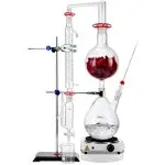 VEVOR Essential Oil Distillation Kit, 2000ml 28 Pcs Set