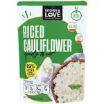 Kitchen & Love Riced Cauliflower Rice 8 oz (6-Pack)