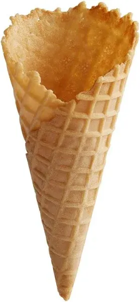 Joy Regular Size Ice Cream Waffle Cone - 228/Case