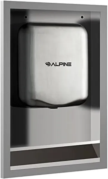 Alpine Hemlock Hand Dryer ADA Compliant Recess Kit 400-REcess