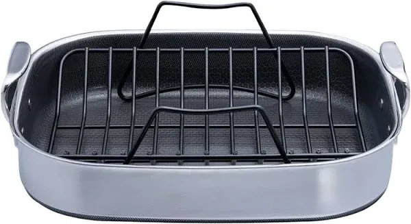 HexClad Nonstick Roasting Pan with Rack