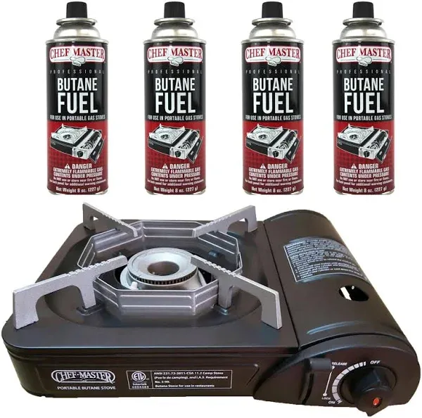 Chef Master 90027 Portable Butane Stove