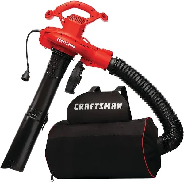 CRAFTSMAN Leaf Blower/Vacuum and Mulcher 3 in 1 Wearable Yard Cleaner CMEBL7000-CA