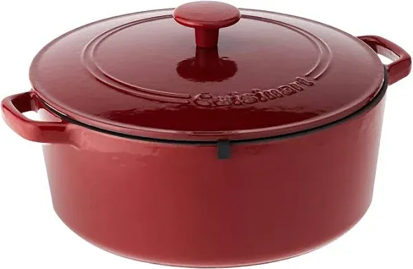 Cuisinart Chef's Classic Enameled Cast Iron 7-Quart Round Covered Casserole