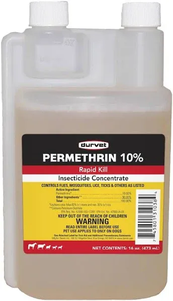 Durvet Permethrin Insecticide Concentrate