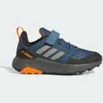 Adidas Terrex Trailmaker Hiking Shoes - Kids - Wonder Steel / Grey Three / Impact Orange - 6