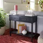 Safavieh Allura 2Drw Console Table - Black