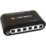 J-Tech Digital Premium Quality SPDIF Toslink Digital Optical Audio 4x2 Matrix (Four Inputs Two Outputs) JJ287959