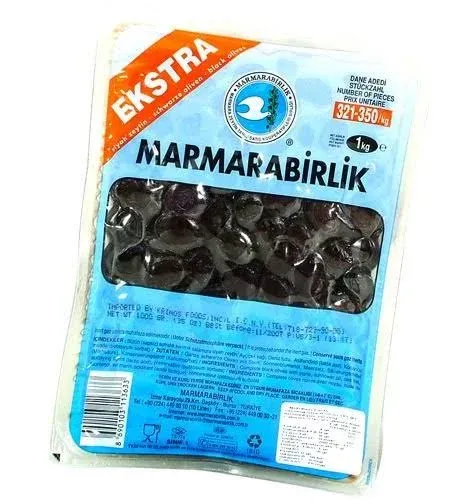 Marmara Birlik Black Olives Extra -800 g