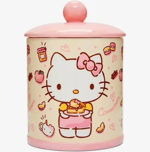 SANRIO hello Kitty cookie jar NEW