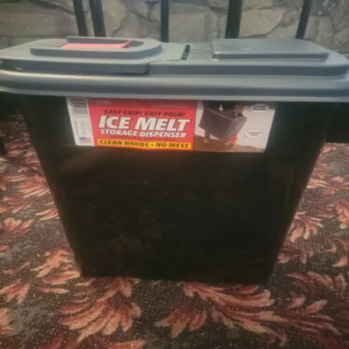 Buddeez 098 Ice Melt Dispenser, 09801GRAY-ONL, Black