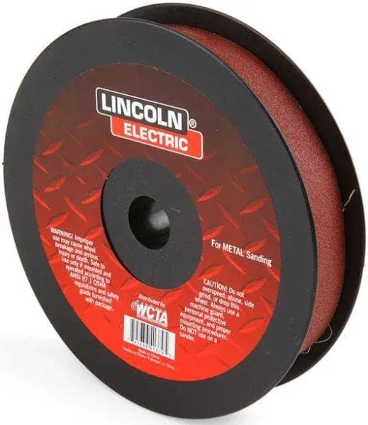 Lincoln Electric KH268 Abrasive Roll, Emery Cloth Backing, Aluminum Oxide, 1" Width x 25 yds Length, 320 Grit (Pack of 1)