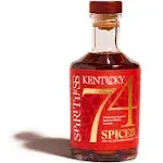 Non-Alcoholic Kentucky 74 Bourbon Whiskey Spirit, Distilled Ingredient for Cocktails, Made in Kentucky with Real Oak, 700ml Bottle (2-Pack)