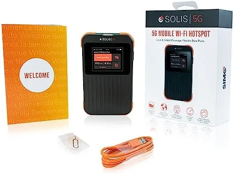 Simo Solis 5G WiFi Mobile Hotspot