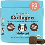 Natural Dog Company Collagen Supplement - 90 Chews