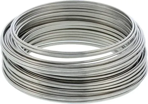 123114 Hillman Stainless Steel 30' Hobby Wire 19 Gauge