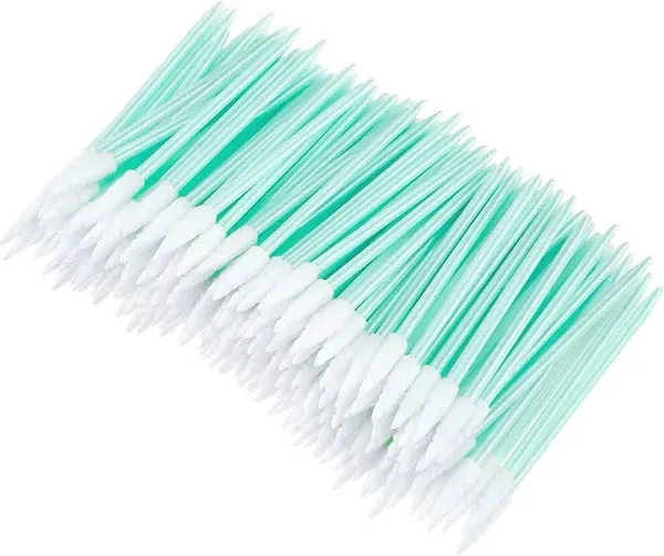 Chinco 200 Pieces Foam Cleaning Swab Sticks Foam Tip Cleaning Swabs Sponge Stick for Inkjet Printer