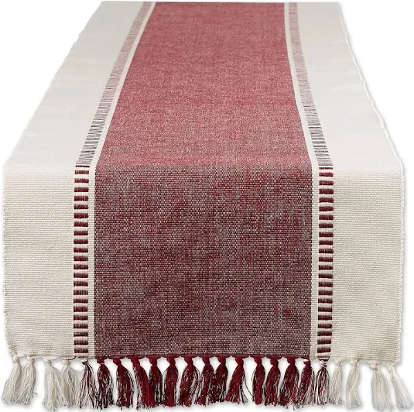 DII Dobby Stripe Table Runner