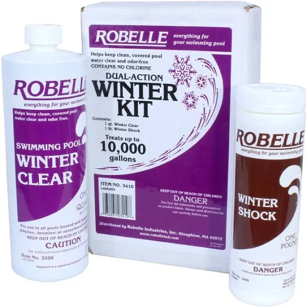 Robelle 3415 Triple-Action Winter Kit for Swimming Pools, 15000-Gallon