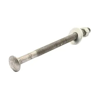 Fastener Depot, LLC Hot Dipped Galvanized Carriage Bolt