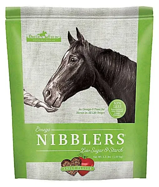 Omega Fields Omega Nibblers Low Sugar And Starch 3.5 Lb Apple