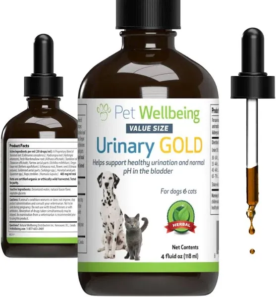 Pet Wellbeing Urinary Gold Urinary Tract Health