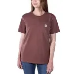 Carhartt Women's Loose Fit Heavyweight Short Sleeve Pocket T-Shirt