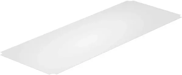 Thirteen Chefs Industrial Shelf Liners 36 x 14 Inch, 5 Pack Set for Wired Shelving Racks, Clear Polypropylene