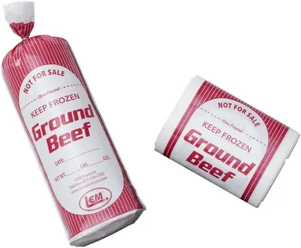 LEM Ground Beef Bags