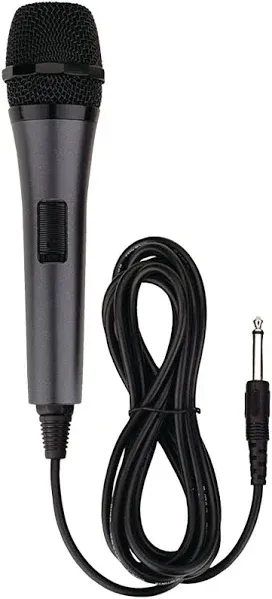 Karaoke USA M187 Wired Dynamic Microphone