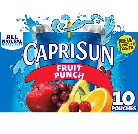 Capri Sun Fruit Punch Drink (10 x 6 fl oz)