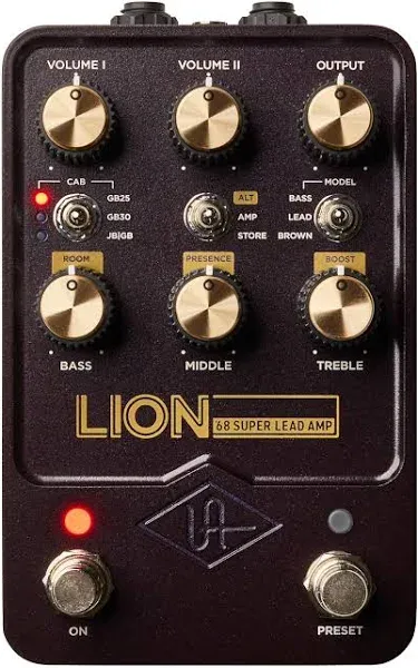 Universal Audio UAFX Lion '68 Super Lead Amp Pedal