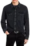 John Varvatos Arvon Western Shirt Size XL