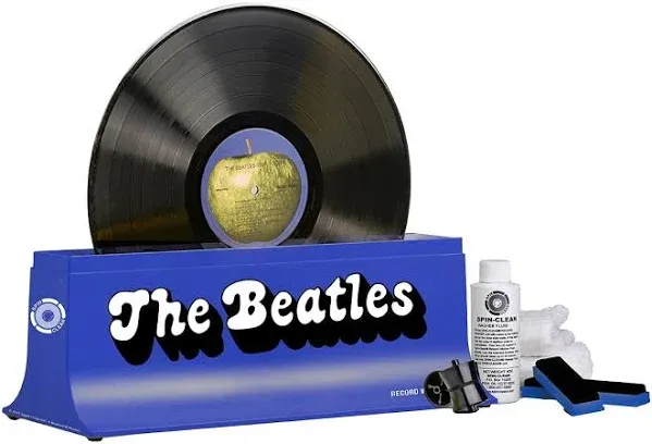 Spin-Clean® Vinyl Record Washer Complete Kit | Beatles Blue Limited-Edition | Vinyl Record Cleaner | Perfect for 33, 48 & 78 RPM