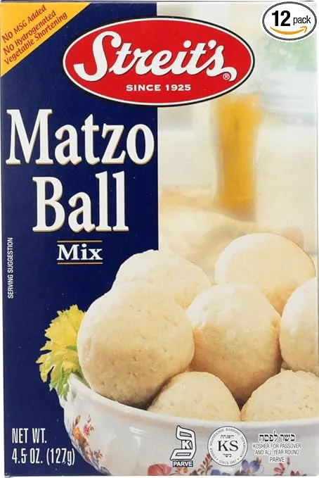 Streit's Matzo Ball Mix, 4.5-Ounce Units (Pack of 12)