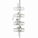 Zenna Home Tension Pole Shower Caddy