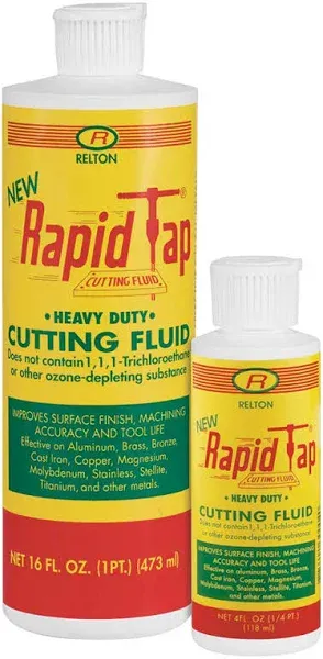 Relton Rapid Tap Cutting Fluid Pint and 4oz Bottle Combo Pack