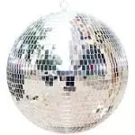 Large Disco Ball, 16 inch Mirror Ball Disco Ball, Hanging Disco Ball for Party 