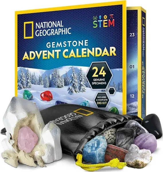 National Geographic Gemstone Advent Calendar