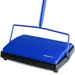 Casabella Electrostatic Floor and Carpet Sweeper | Non-Electric Vacuum Broom and