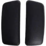 Arm Pads Caps Replacement, Chair Armrest Pads Compatible with Haworth Zody Office Chair 1 Pair (Black)