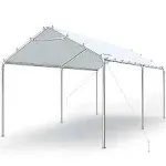 Quictent 10'x20' Heavy Duty Carport Car Canopy Party Tent Boat Shelter