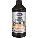 NOW Foods Sports, L-carnitine liquide triple concentration, Agrumes, 3000 mg, 473 ml