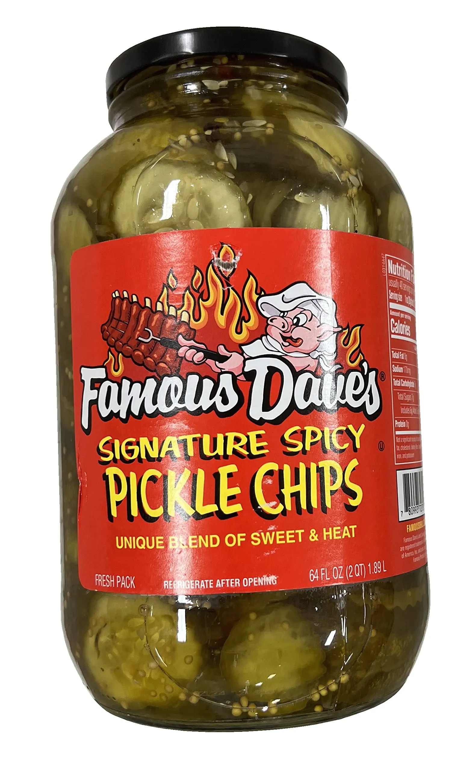 Famous Dave's Signature Spicy Pickle Chips