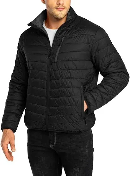 33,000ft Men's Lightweight Packable Winter Puffer Jacket