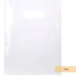 White Handle Bag 12" x 15" 100 pack H1215WT1